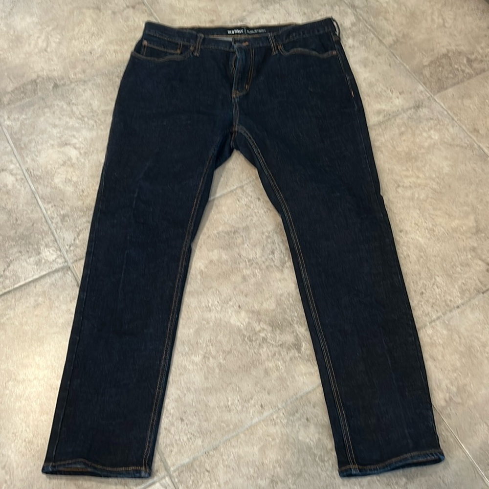 Mens jeans 36x30 old navy slim